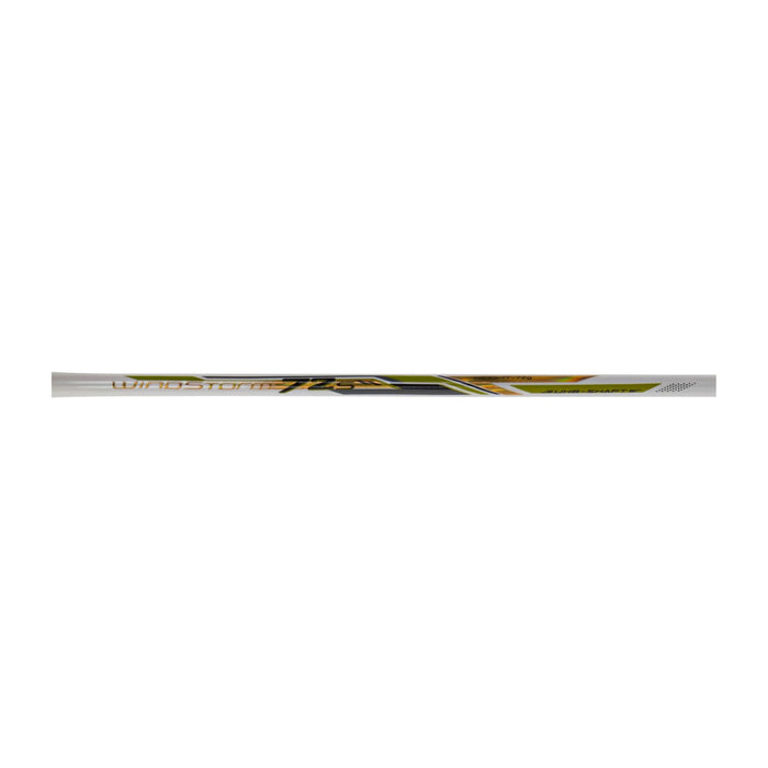 Li-Ning Windstorm 72 S Badminton Racket (White/Gold/Lime) 5