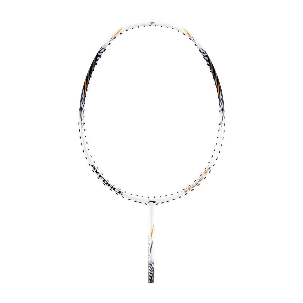 Li-Ning Axforce Tiger Badminton Racket (White/Black/Orange)