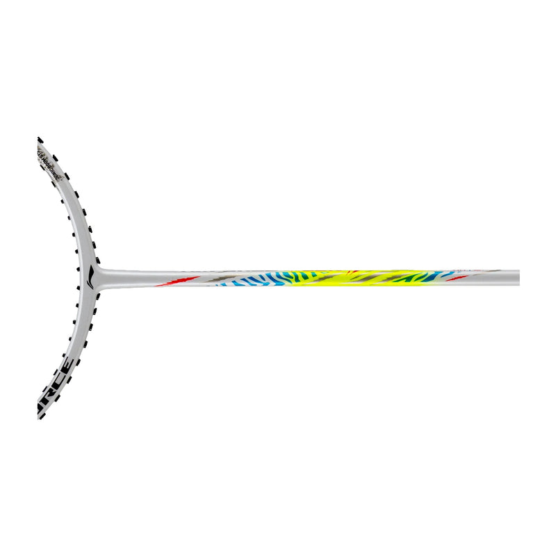 Li-Ning Axforce Tiger Badminton Racket (White/Lime) 4