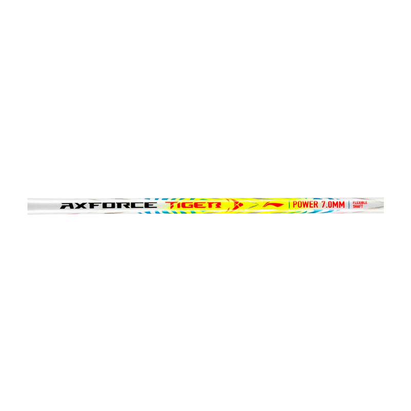 Li-Ning Axforce Tiger Badminton Racket (White/Lime) 7