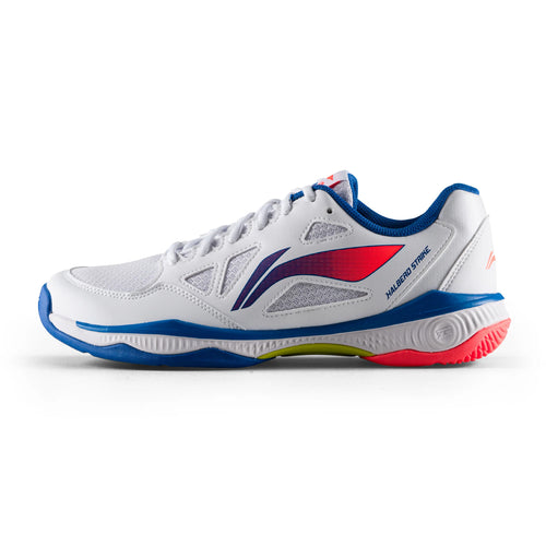 Li-Ning Halberd Strike Badminton Shoes (Standard White)