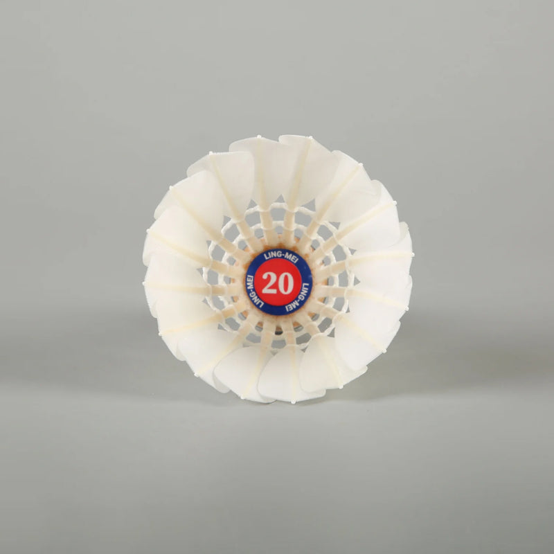 Ling Mei M20 Feather Badminton Shuttlecock 3
