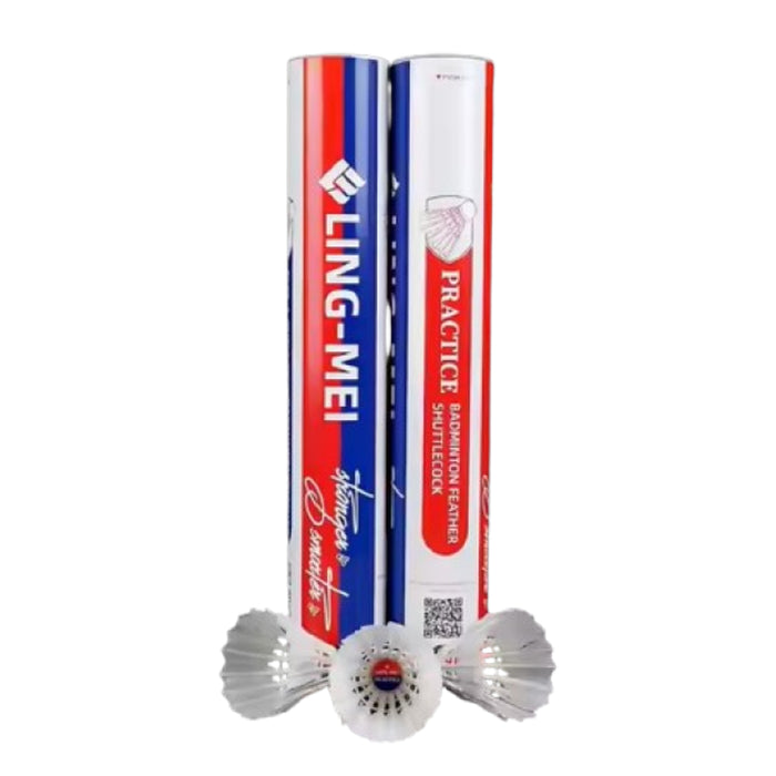 Ling Mei Practice Feather Badminton Shuttlecock 2