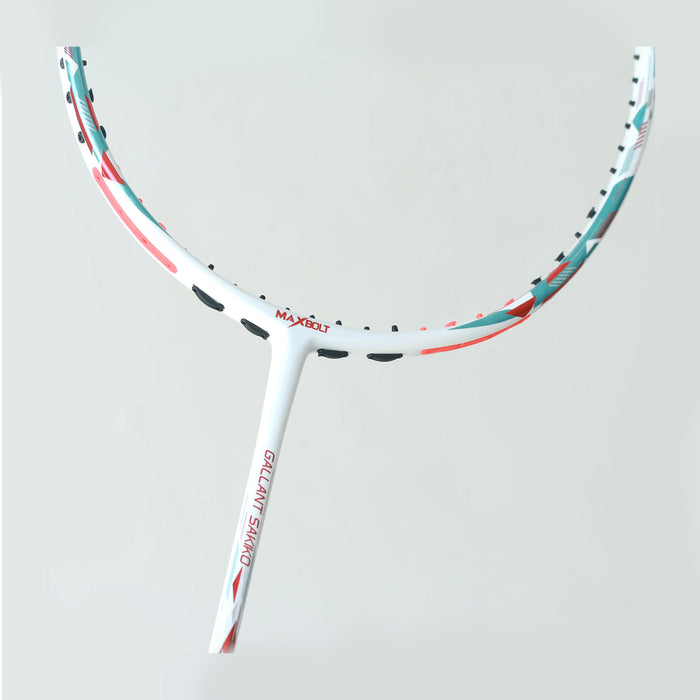Maxbolt Gallant Sakiko Badminton Racket (White) 3