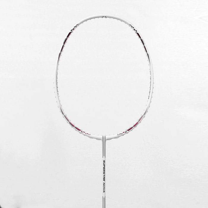 Maxbolt Superstar Nova Badminton Racket (White/Red) 2