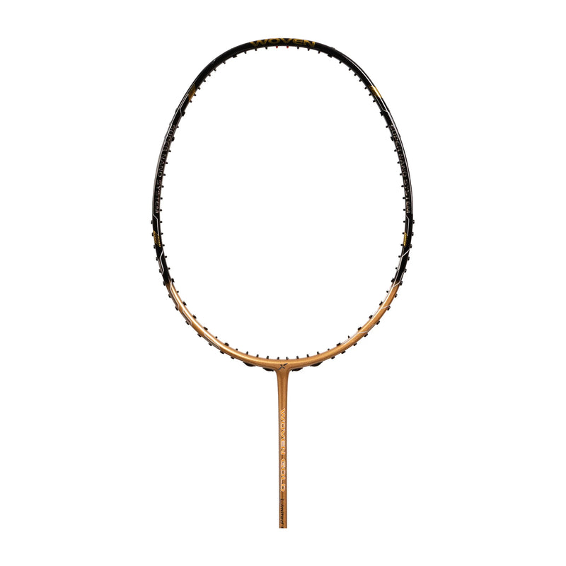 Maxbolt Woven Gold Badminton Racket 2