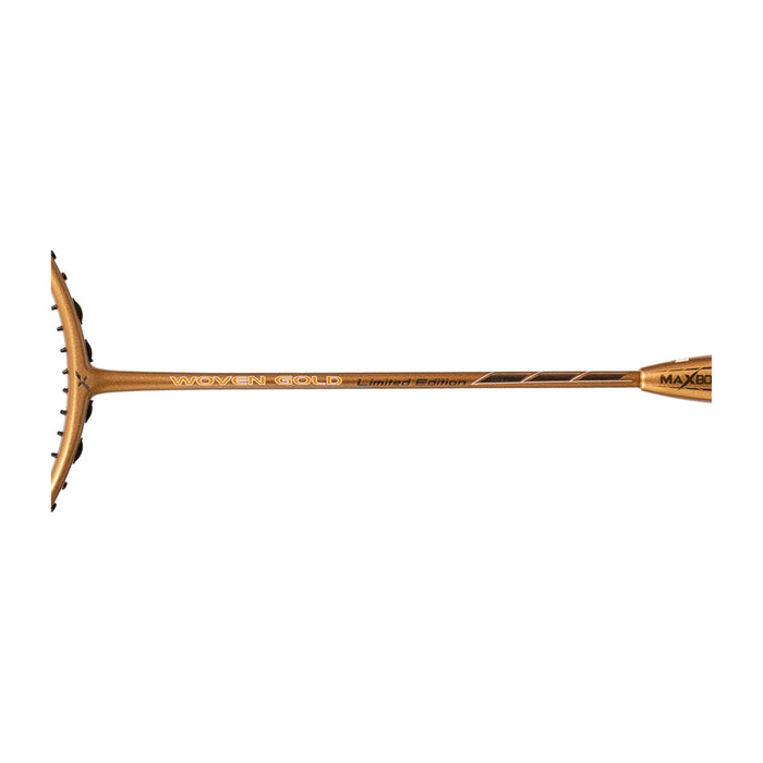 Maxbolt Woven Gold Badminton Racket 3