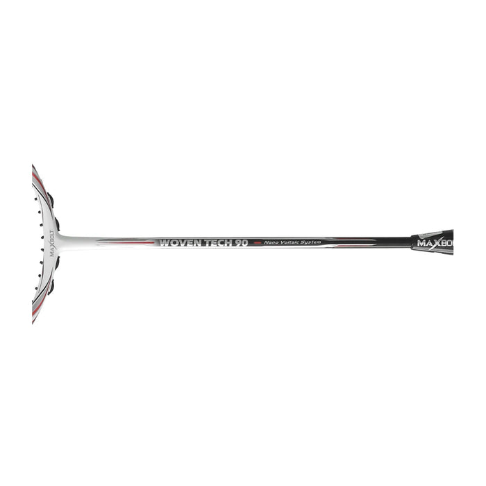 Maxbolt Woven Tech 90 Badminton Racket (White) 4