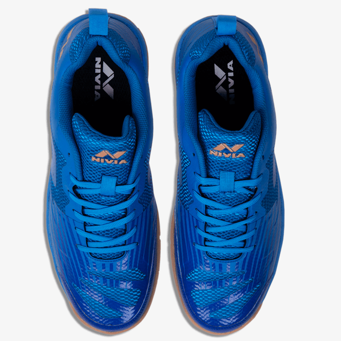 Nivia Super Court 2.0 Badminton Shoes for Men (Blue) 4
