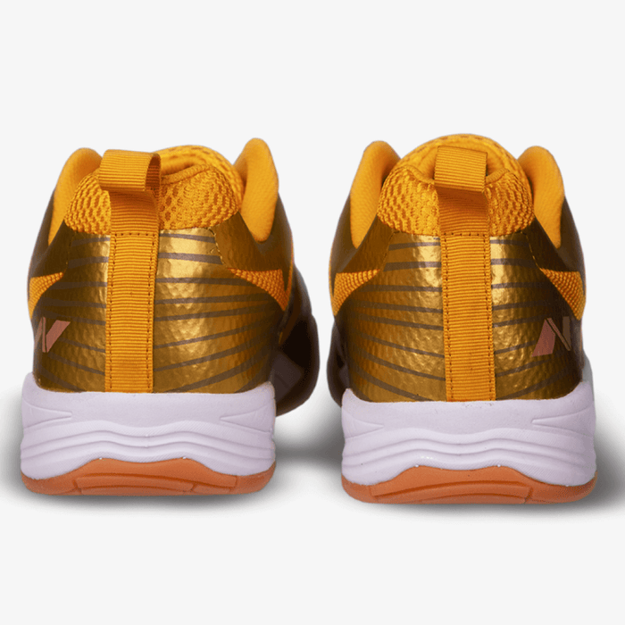 Nivia Super Court 2.0 Badminton Shoes for Men (Golden) 5