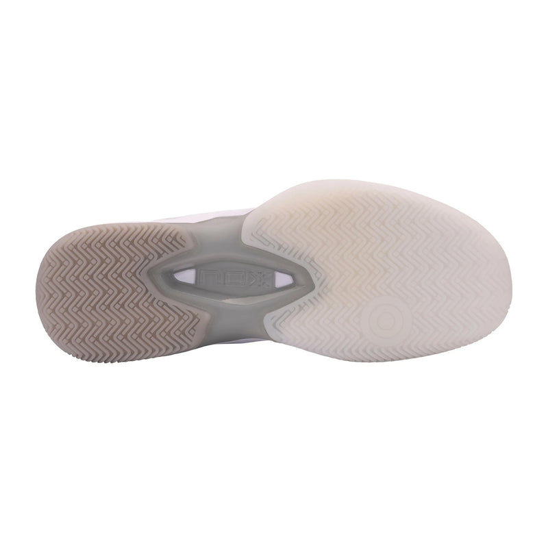 NOX AT10 Limited Edition Padel Shoes (White/Grey) 5