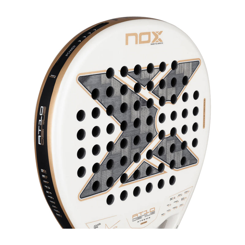 NOX AT10 Luxury Genius 12K Alum XTREM Padel Racquet 2026 4