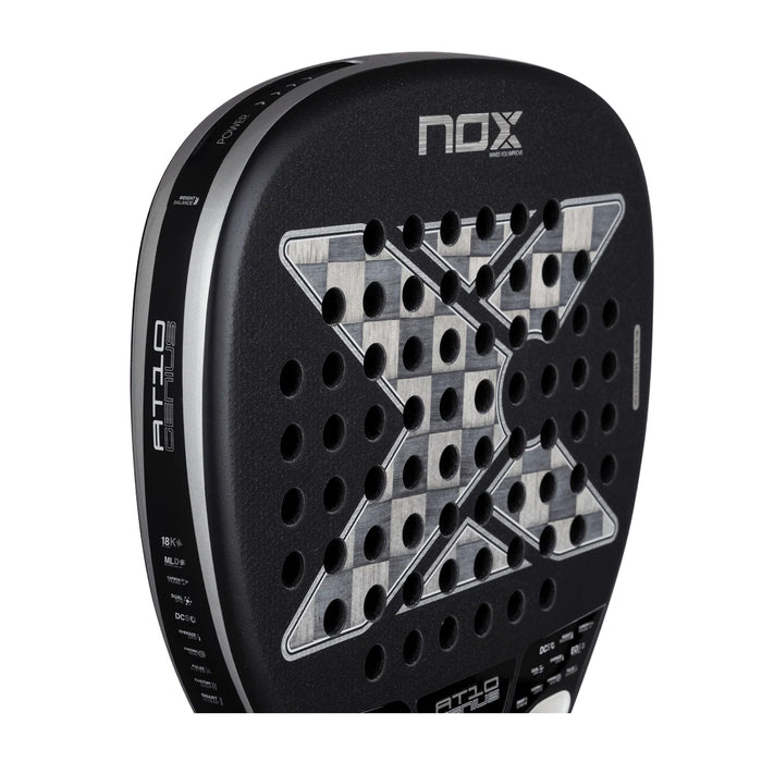 NOX AT10 Luxury Genius Attack 18K Alum Padel Racquet 2026 3