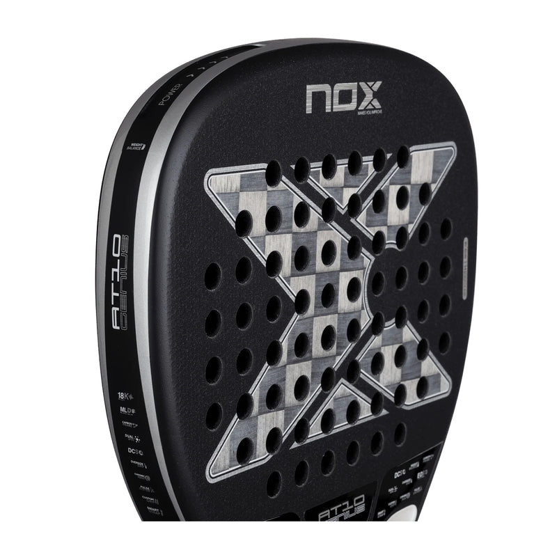 NOX AT10 Luxury Genius Attack 18K Alum Padel Racquet 2026 3