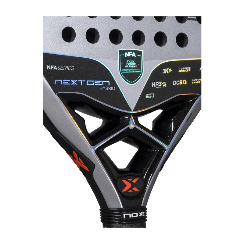 NOX Nextgen Pro Hybrid 3K Padel Racquet 6