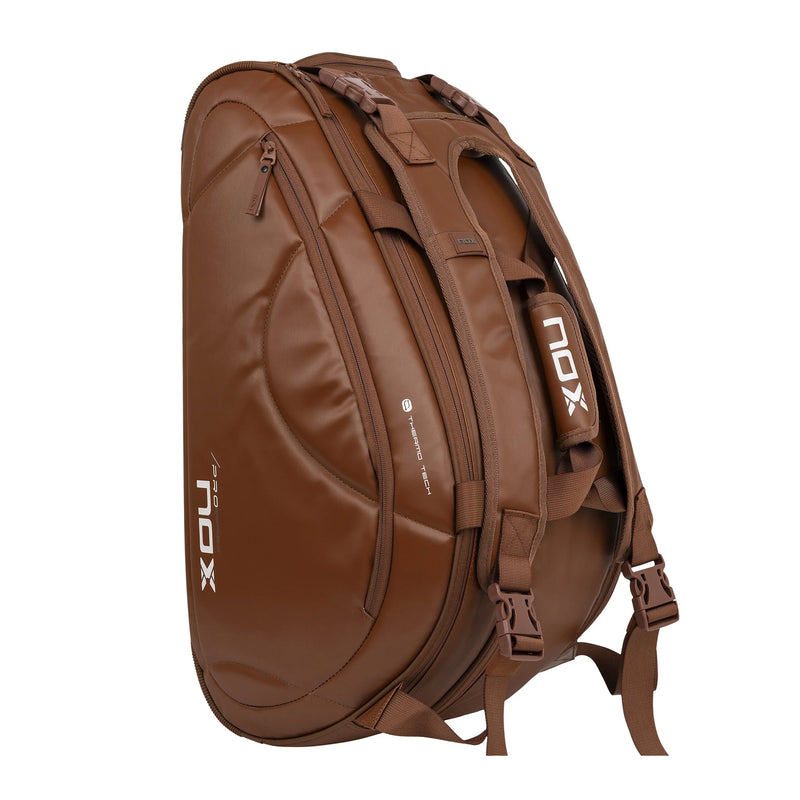 NOX Pro Series Padel Bag (Camel Brown) 4