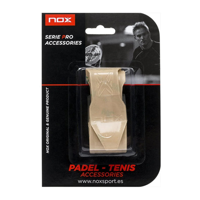 NOX Transparent Frame Padel Protector with Embossing 1