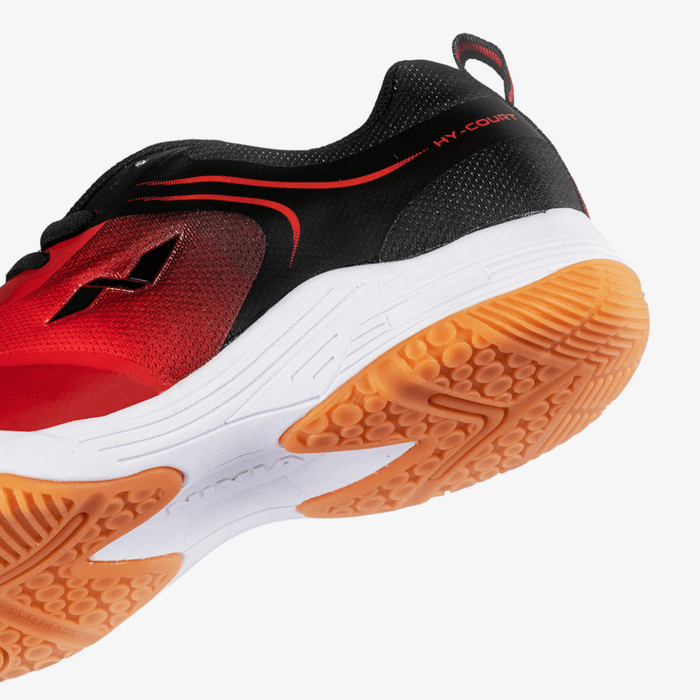 Nivia Hy-Court 2.0 Badminton Shoes (Red) 2