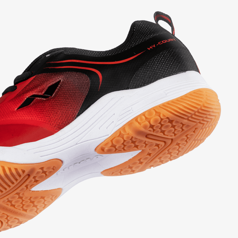 Nivia Hy-Court 2.0 Badminton Shoes (Red) 2