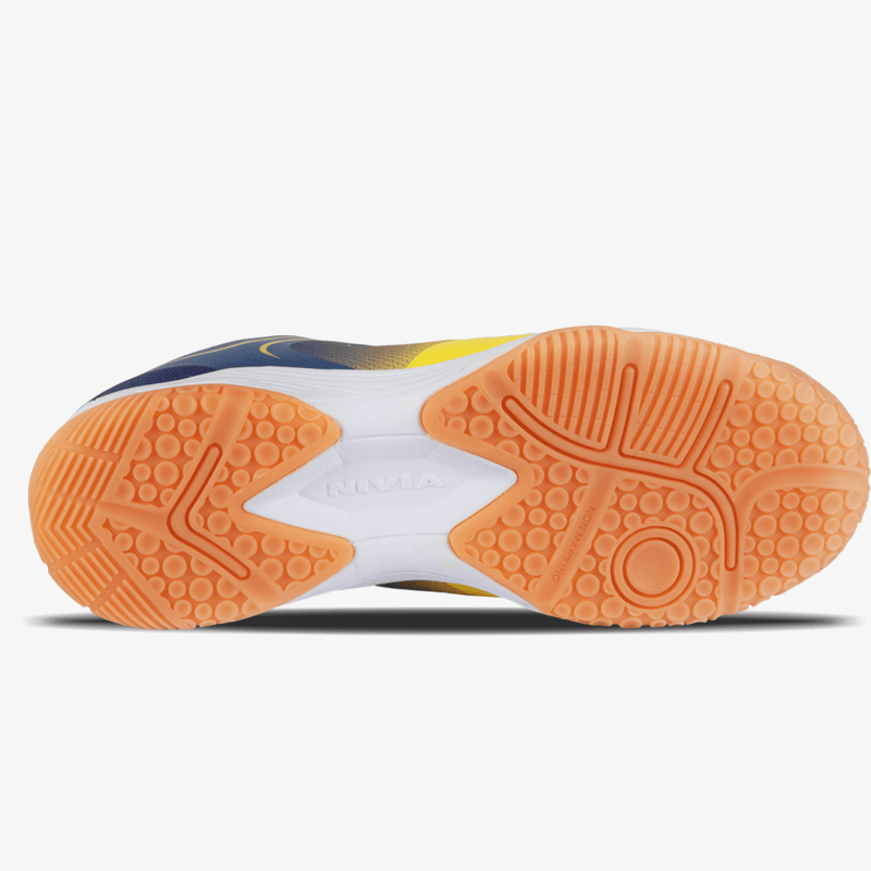 Nivia Hy-Court 2.0 Badminton Shoes (Yellow) 2