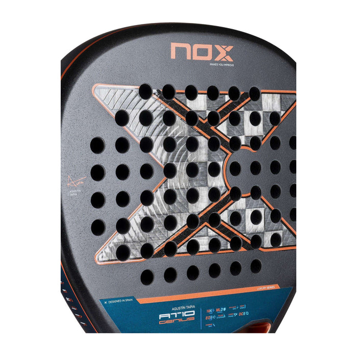 Nox AT10 Genius Attack 18K 2025 Padel Racquet (Agustin Tapia) 5