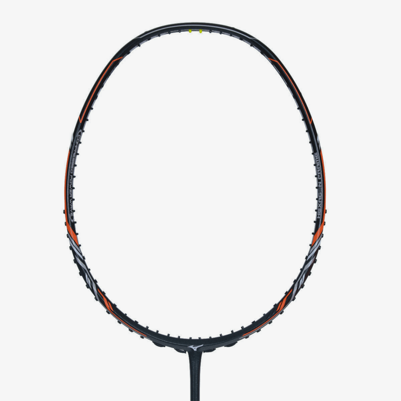 Mizuno Carbosonic 79 Black/Orange Badminton Racket 3