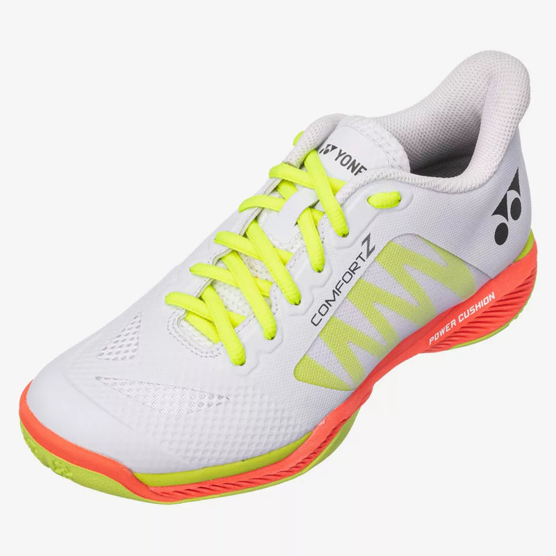 YONEX Power Cushion SHB Comfort Z3 Badminton Shoes for Women (White) 6