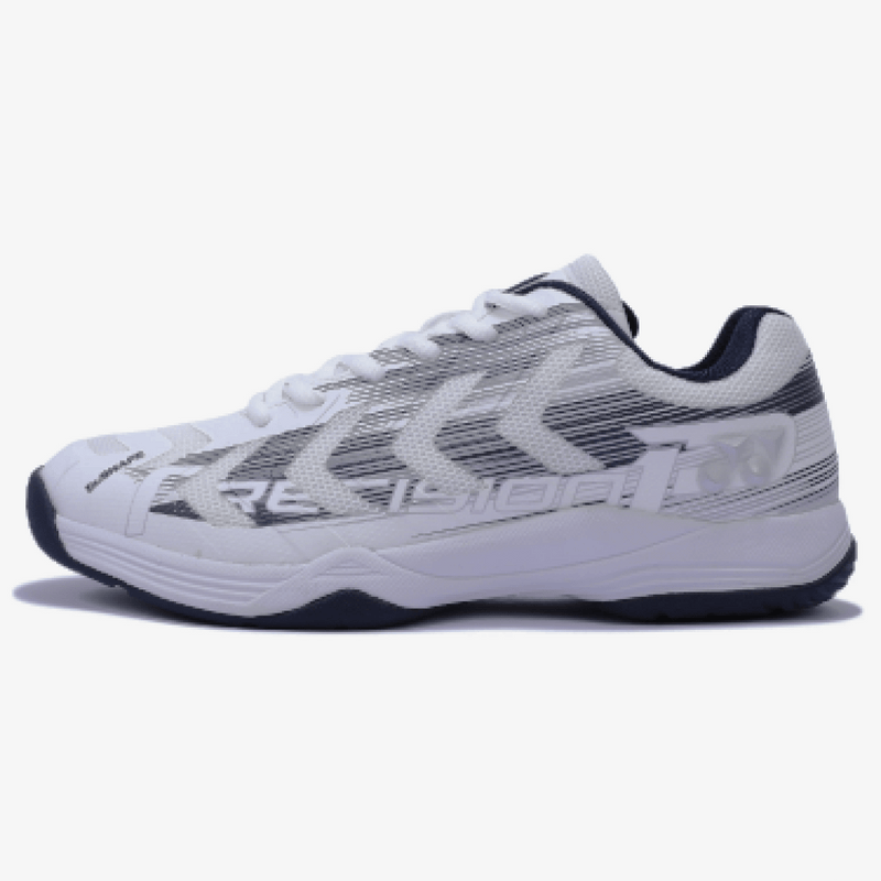 YONEX Precision 2 Badminton Shoes (White/ Navy) 2