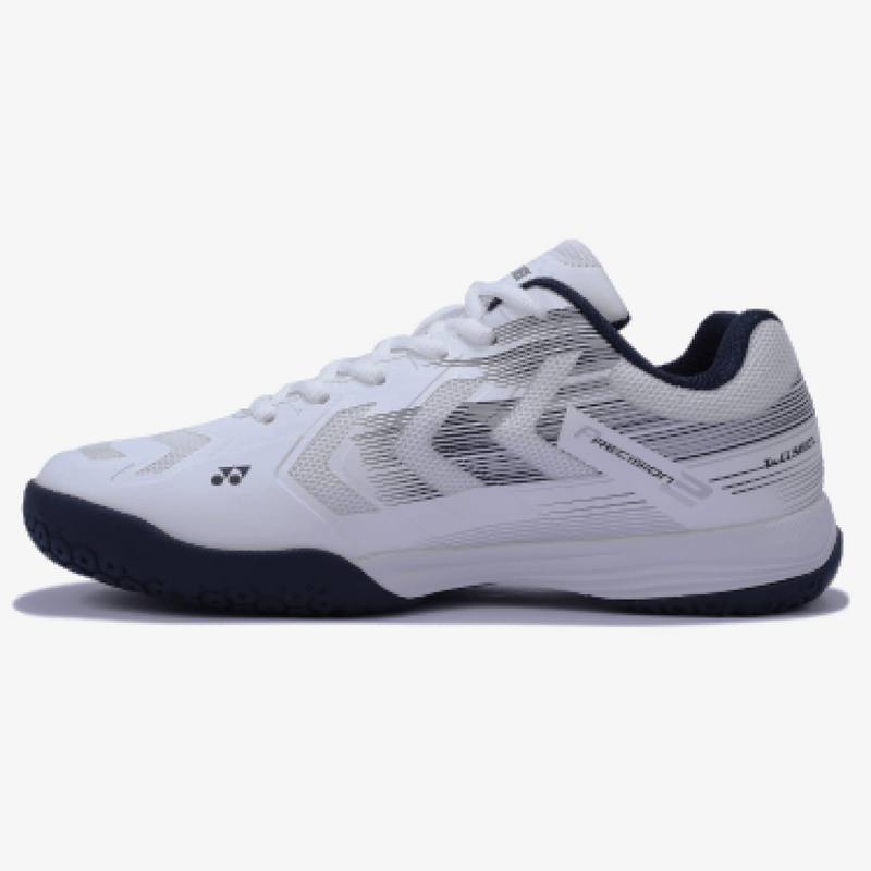 YONEX Precision 2 Badminton Shoes (White/ Navy) 4