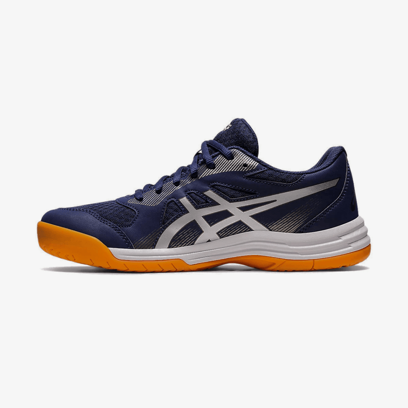 Asics Upcourt 5 (Peacoat/Pure Silver) Badminton Shoes 5
