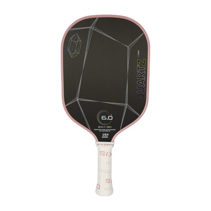 Six Zero Quartz Pickleball Paddle (15mm) - Rose 1