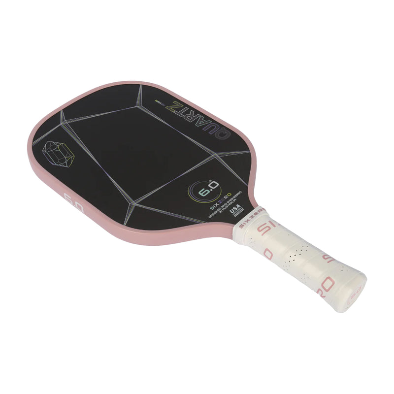 Six Zero Quartz Pickleball Paddle (15mm) - Rose 3