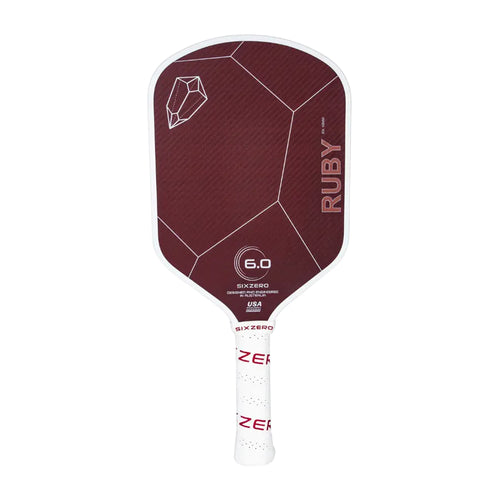 Six Zero Ruby Pickleball Paddle (16mm)