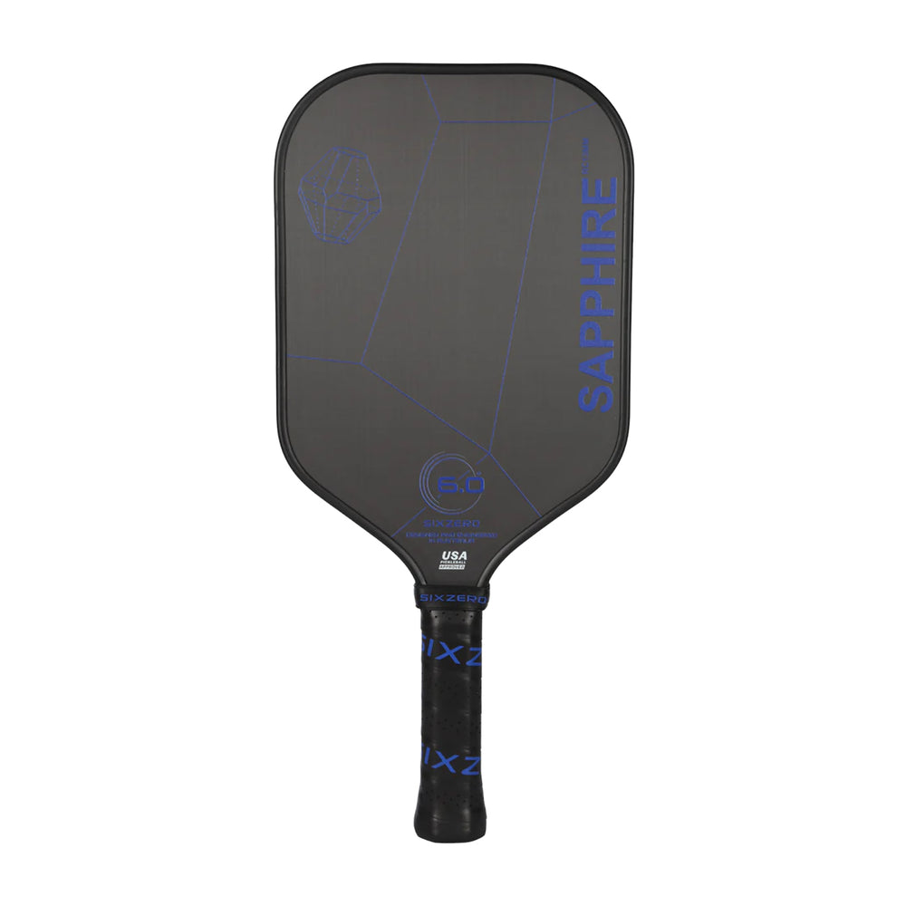Six Zero Sapphire Pickleball Paddle (13mm) - Blue