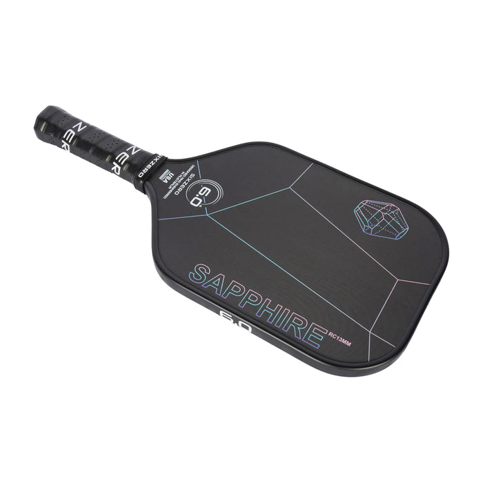 Six Zero Sapphire Pickleball Paddle (13mm) - Neon 3