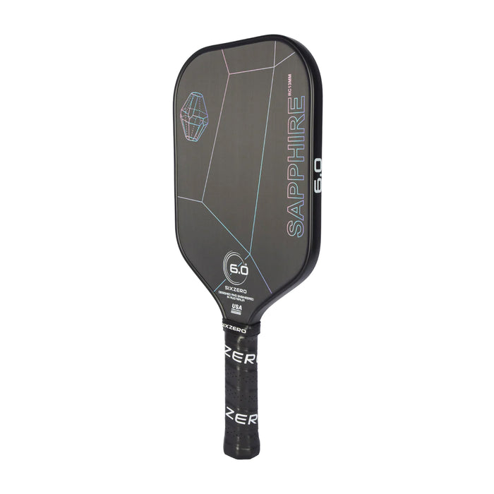Six Zero Sapphire Pickleball Paddle (13mm) - Neon 2
