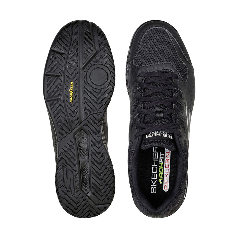 Skechers Viper Court Pickleball Shoes for Men (Black/Gold) 4