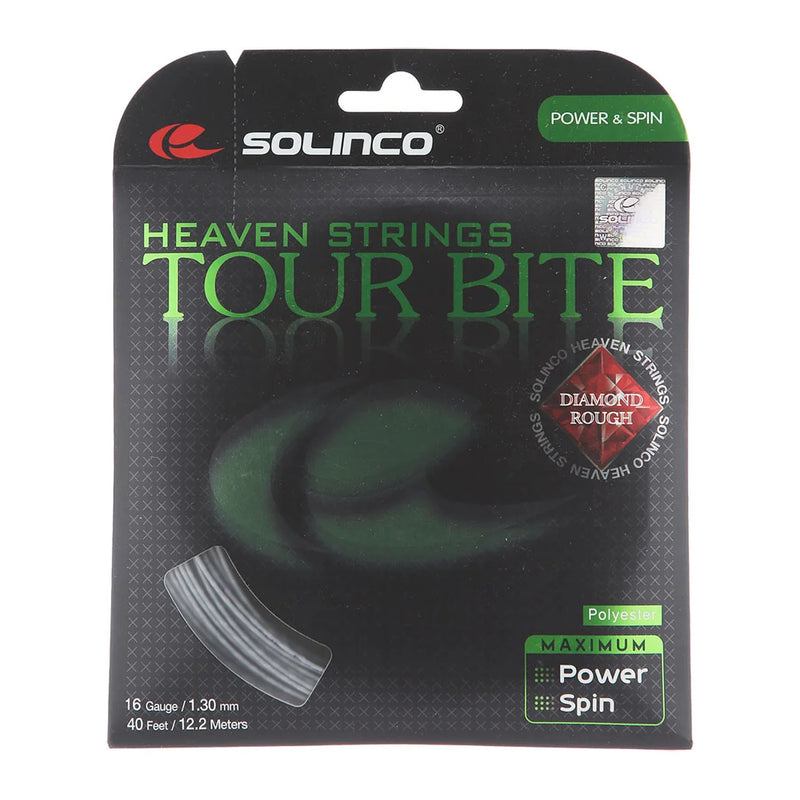 Solinco Tour Bite Diamond Rough Tennis String - 16 Gauge (12m, 1.30mm) 1