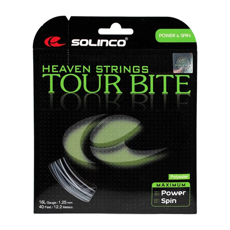 Solinco Tour Bite String Tennis String - 16L Gauge (12m, 1.25mm) 1