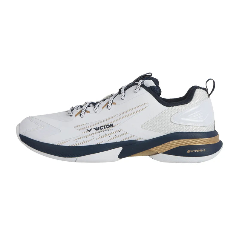 Victor A970 TD IN AX Badminton Shoes (White) 2
