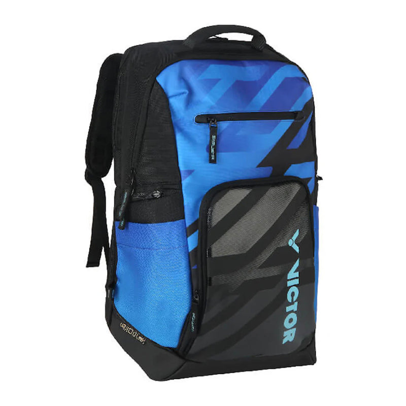 Victor Backpack BR9013 - Black/Blue (with Shoe Compartment) 1