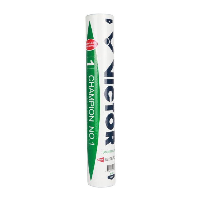 Victor Champion 1 Badminton Feather Shuttlecock (Speed 77) 1