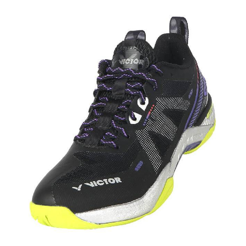 Victor S82 III Professional Badminton Shoes (Black)