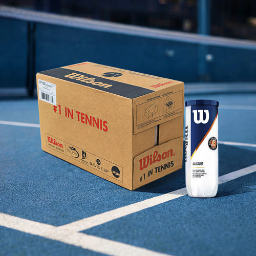 Wilson Roland Garros All Court Tennis Ball Carton (72 Balls)
