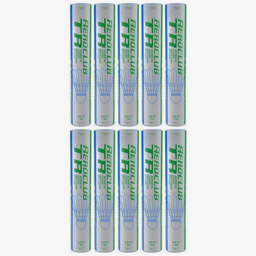 Yonex Aeroclub ACB TR Badminton Feather Shuttlecock (Pack of 10)