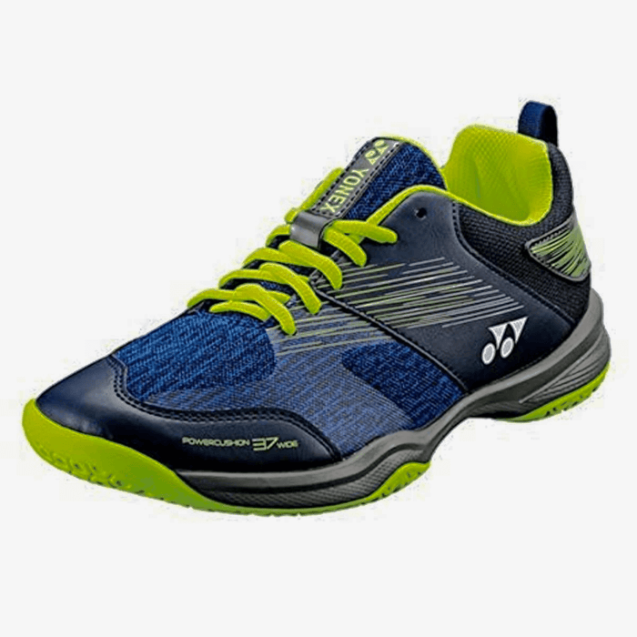 YONEX Power Cushion SHB 37 Wide (Navy/Yellow) Badminton Shoes 1