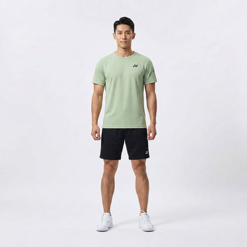 Yonex 2620 Men Round Next Badminton Tshirt (Laurel Green)