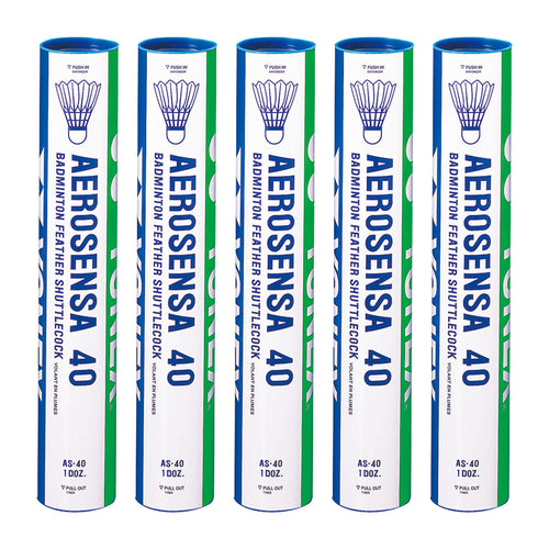 Yonex Aerosensa 40 AS40 Badminton Shuttlecock (Pack of 5)