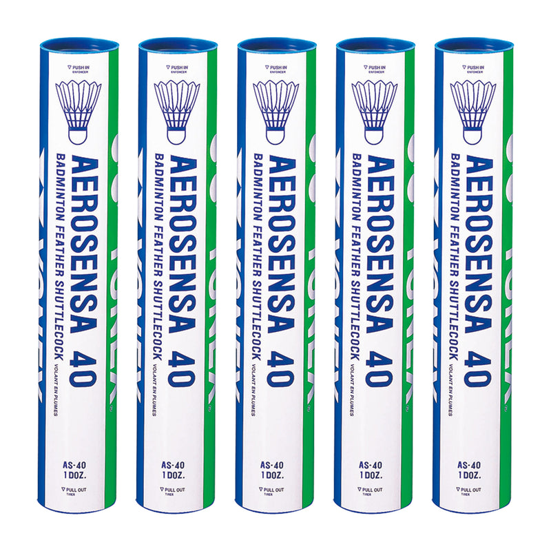 Yonex Aerosensa 40 AS40 Badminton Shuttlecock (Pack of 5) 1