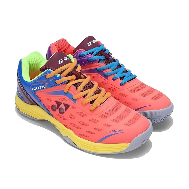 Yonex Akita Badminton Shoes (Hot Coral/Dry Rose) 4
